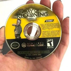 WWE Day of Reckoning Nintendo GameCube 2004 Video Game DISK ONLY